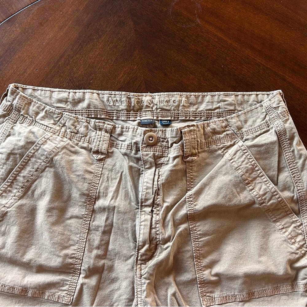 American Eagle Tan Cargo Pants